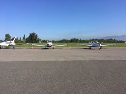 Group aircraft on the ground at Tirana
